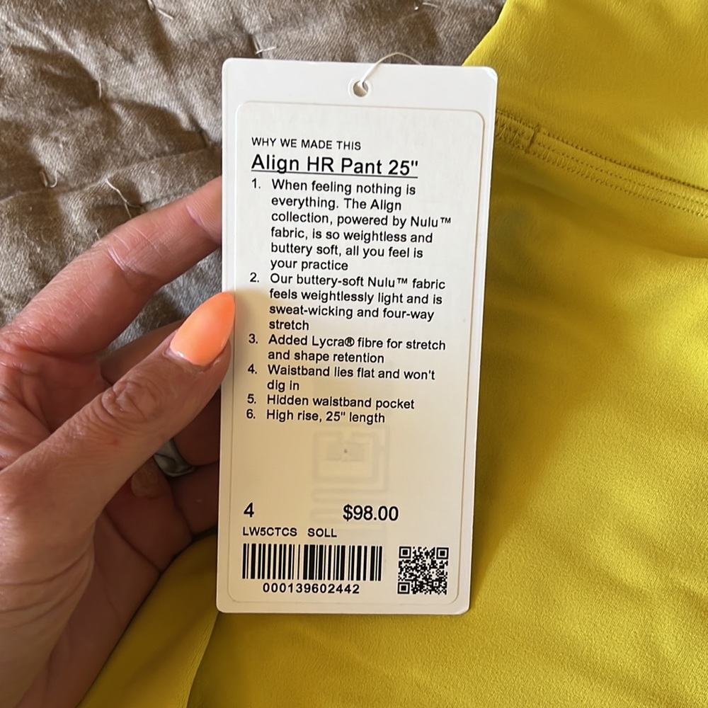 Lululemon align - Picture 2 of 2